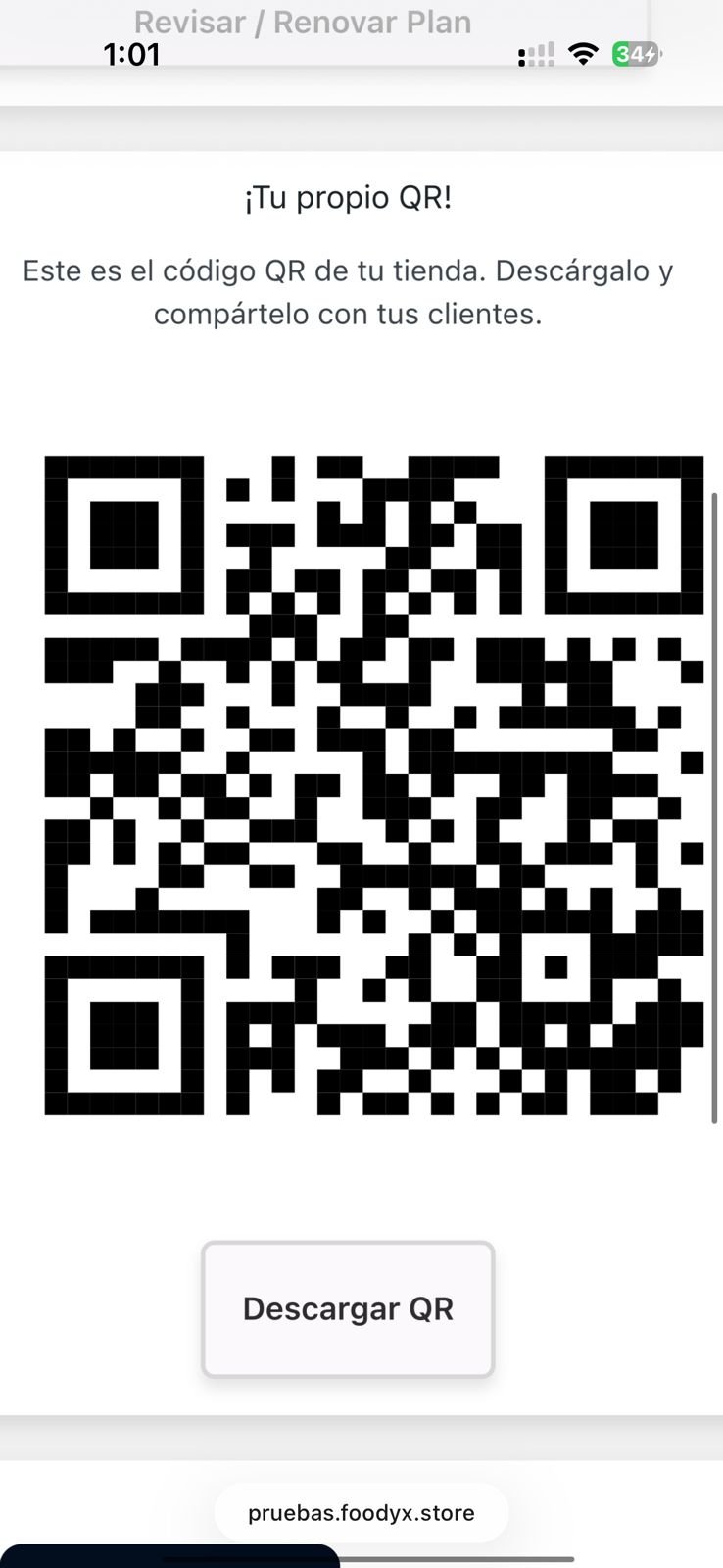 Paso 3 - Descargar QR